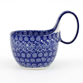Czerpak ceramiczny 845 0,4l <br> 2615X Kobaltowa koronka